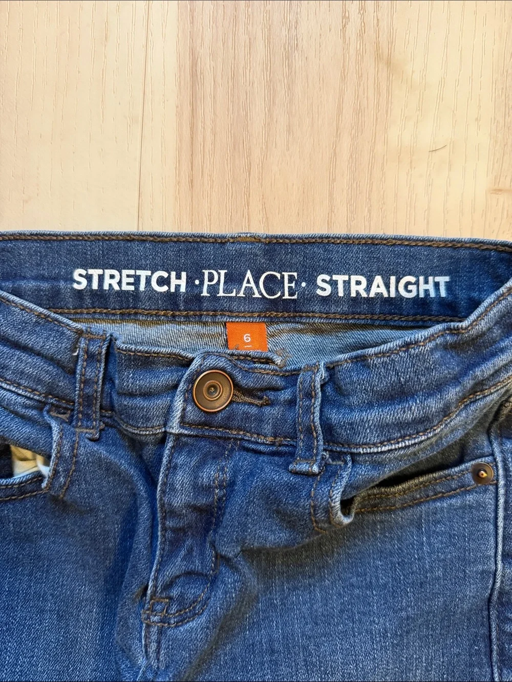 The Children's Place Dark Blue Stretch Kids Jeans